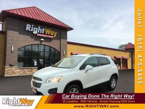 2016 Chevrolet Chevy Trax LT - cars & trucks - by dealer - vehicle... for sale in Joliet, IL