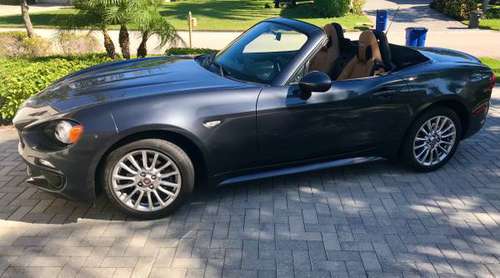 2017 Fiat 124 convertible - cars & trucks - by owner - vehicle... for sale in Estero, FL