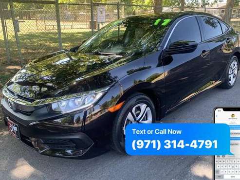 2017 HONDA Civic LX - cars & trucks - by dealer - vehicle automotive... for sale in Portland, OR