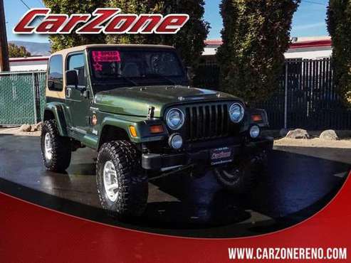 1998 Jeep Wrangler 2dr Sahara - cars & trucks - by dealer - vehicle... for sale in Reno, OR