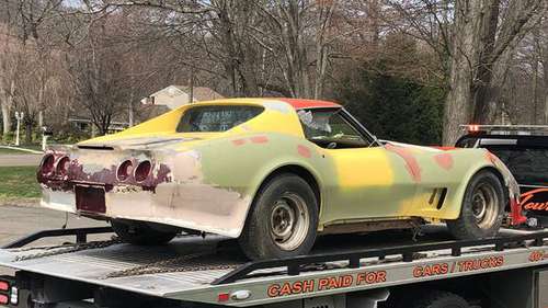 Wanted Corvette 53-82 part project cars for sale in Trumbull, NY