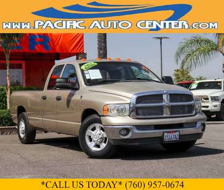 2003 Dodge Ram 3500 SLT Crew Cab Diesel Long Bed RWD 34474A - cars for sale in Fontana, CA