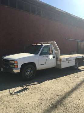 2000 Chevy c3500 Dually Flatbed/Stakebed with NEW ENGINE - cars &... for sale in Somis, CA