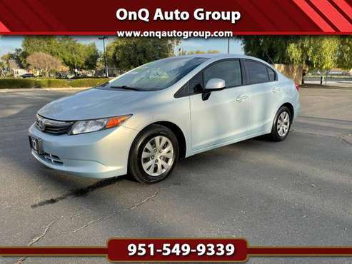 2012 Honda Civic Sdn 4dr Auto LX - - by dealer for sale in Corona, CA