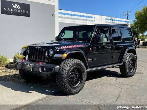 2021 JEEP WRANGLER LIMITED RUBICON 4X4 w TRU LOK ONLY 3K MILES ! for sale in Concord, CA