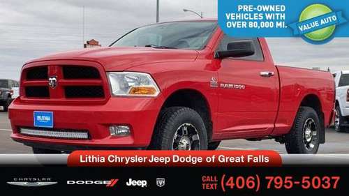 2012 Ram 1500 4WD Reg Cab 120 5 Express - - by dealer for sale in Great Falls, MT