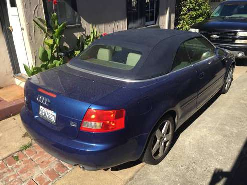 2004 Audi A4 Cabriolet covertible for sale in Burlingame, CA