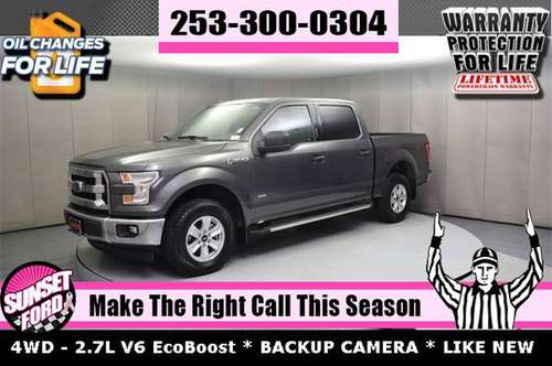 2017 Ford F-150 XLT 4WD SuperCrew 4X4 PICKUP AWD TRUCK F150 1500 for sale in Sumner, WA