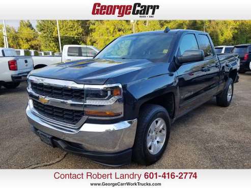 2018 *Chevrolet* *Silverado 1500* *DOUBLE CAB ONE OWNER - cars &... for sale in Vicksburg, AR