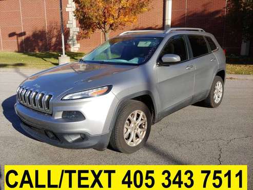 2014 JEEP CHEROKEE LATITUDE LOW MILES! CLEAN CARFAX! MUST SEE! -... for sale in Norman, KS
