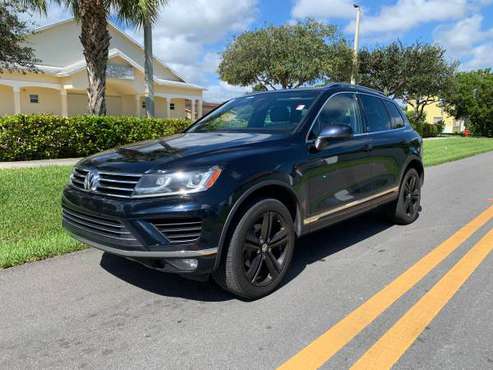 2017 VW VOLKSWAGEN TOUAREG WOLFSBURG, EVERYONE APPROVED - cars &... for sale in Fort Lauderdale, FL