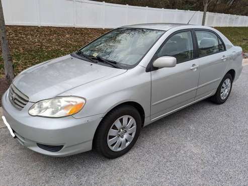2004 Toyota Corolla LE Sedan 4D - cars & trucks - by owner - vehicle... for sale in Severn, MD