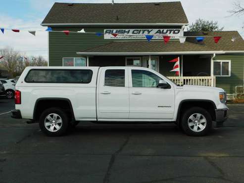 2014 GMC SIERRA 1500 SLE DBL CAB 4X4 1 OWNER V8 AUTO LOADED $17995 -... for sale in Rush City, MN