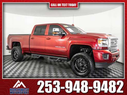 Lifted 2018 GMC Sierra 3500 HD Denali 4x4 - - by for sale in PUYALLUP, WA