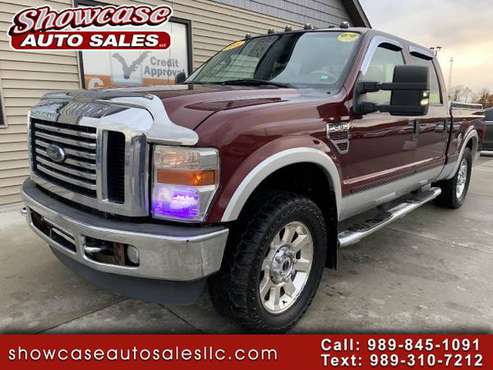 2008 Ford Super Duty F-250 SRW 4WD Crew Cab 156 Lariat - cars & for sale in Chesaning, MI