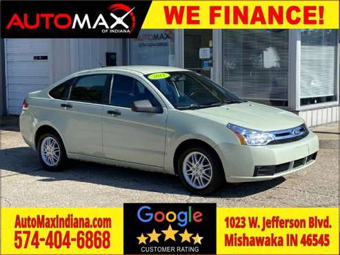 2011 Ford Focus SE FREE 4 MONTH WARRANTY!. Apply Online NOW! - cars... for sale in Mishawaka, IN