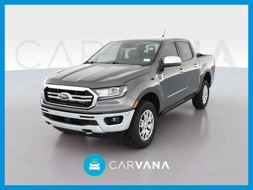 2019 Ford Ranger SuperCrew Lariat Pickup 4D 5 ft pickup Gray for sale in South El Monte, CA