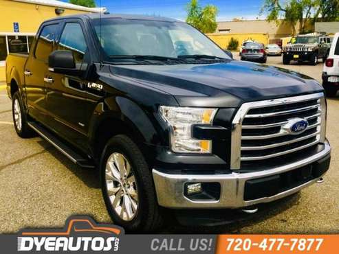 2016 Ford F-150 XLT 3.5 L eco-boost Leather crew cab four-wheel-dr for sale in Wheat Ridge, CO