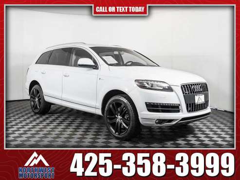 2015 Audi Q7 Quattro AWD - - by dealer - vehicle for sale in Lynnwood, WA