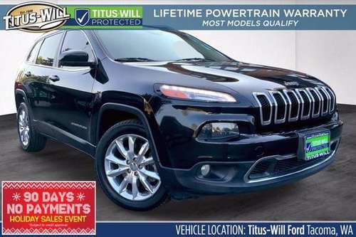 2015 Jeep Cherokee Limited SUV - cars & trucks - by dealer - vehicle... for sale in Tacoma, WA