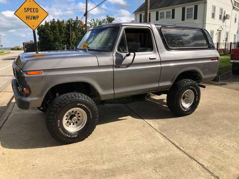 79 Ford Bronco - cars & trucks - by owner - vehicle automotive sale for sale in Hampton, VA