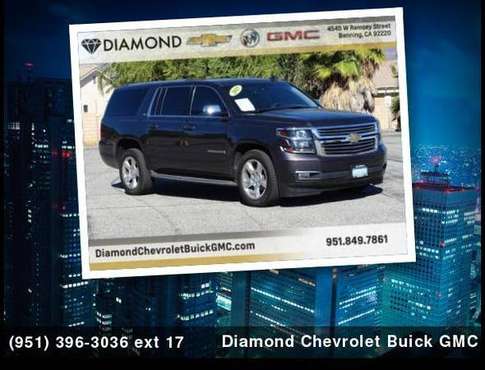 2015 Chevrolet Chevy Suburban LTZ Lower Price - Call/Email Make... for sale in Banning, CA