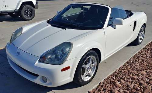 2003 Toyota MR2 Spyder, White, Manuel, EXCELLENT CONDITION, NO Salvage for sale in Lake Havasu City, AZ