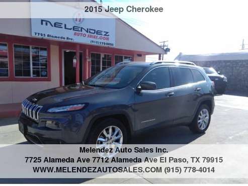 2015 Jeep Cherokee FWD 4dr Limited for sale in El Paso, TX