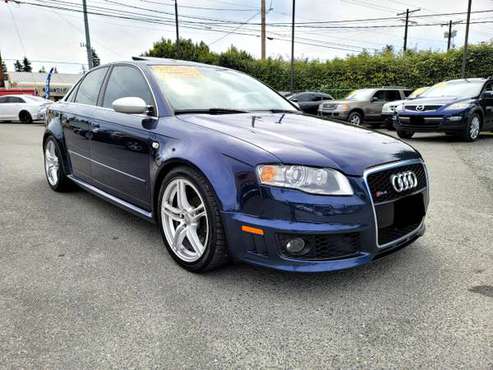 2008 Audi RS4 - 6 Speed Manual AWD - - by dealer for sale in Seattle, WA