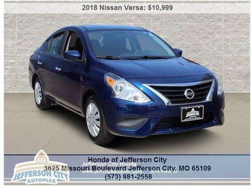 2018 Nissan Versa SV - cars & trucks - by dealer - vehicle... for sale in Jefferson City, MO