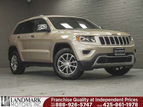 2014 *Jeep* *Grand Cherokee* *4WD 4dr Limited* Cashm for sale in Bellevue, WA