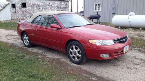 2000 Toyota solara convertible supercharged - - by for sale in Hanlontown, IA