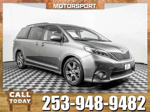 *THIRD ROW* 2017 *Toyota Sienna* SE FWD for sale in PUYALLUP, WA
