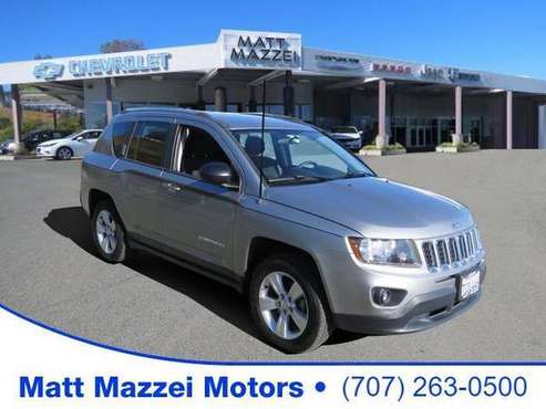 2015 Jeep Compass SUV Sport (Billet Silver Metallic for sale in Lakeport, CA