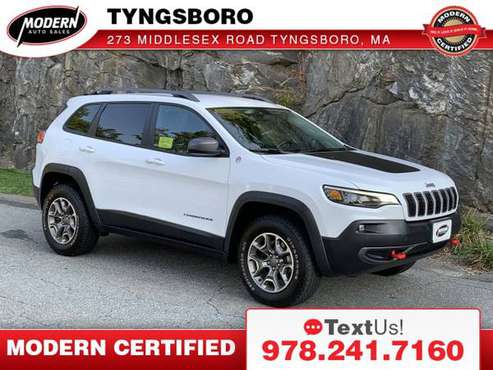 2020 Jeep Cherokee Trailhawk - cars & trucks - by dealer - vehicle... for sale in Tyngsboro, MA