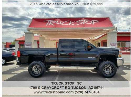 2016 Chevrolet Silverado 2500HD Work Truck 4x2 4dr Double Cab SB -... for sale in Tucson, AZ
