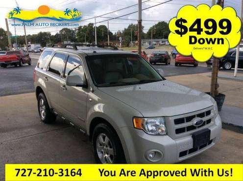 2008 Ford Escape Limited PAYMENT AS LOW AS $199 for sale in largo, FL
