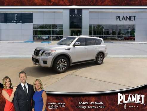2017 Nissan Armada 4x2 SL - - by dealer - vehicle for sale in Spring, TX
