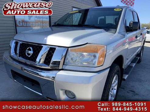 2014 Nissan Titan 4WD Crew Cab SWB SV - - by dealer for sale in Chesaning, MI