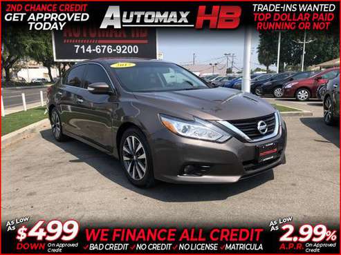 2017 Nissan Altima 2.5 SL - cars & trucks - by dealer - vehicle... for sale in Santa Ana, CA
