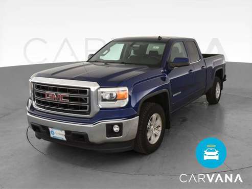 2014 GMC Sierra 1500 Double Cab SLE Pickup 4D 6 1/2 ft pickup Blue -... for sale in Pittsburgh, PA