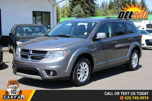 2013 Dodge Journey SXT 3RD ROW SEAT, LOCAL VEHICLE, LOW MILES, CLEAN for sale in Everett, WA