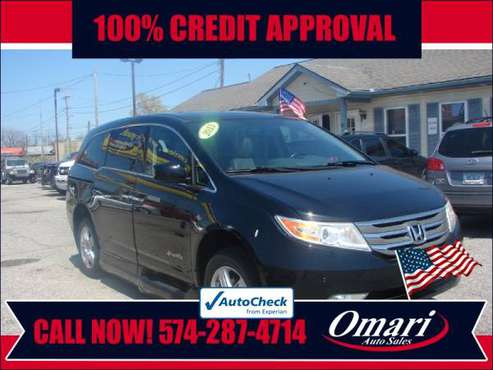 2013 Honda Odyssey Touring HANDICAP CONVERSION We Approve Any for sale in South Bend, IL