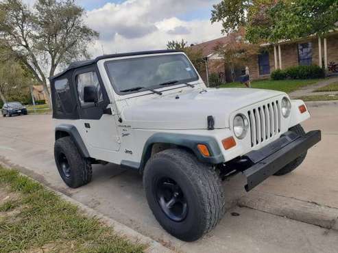 1997 Jeep Wrangler SportV 6 Straight 6 Manual Trans Clean Title -... for sale in Carrollton, TX