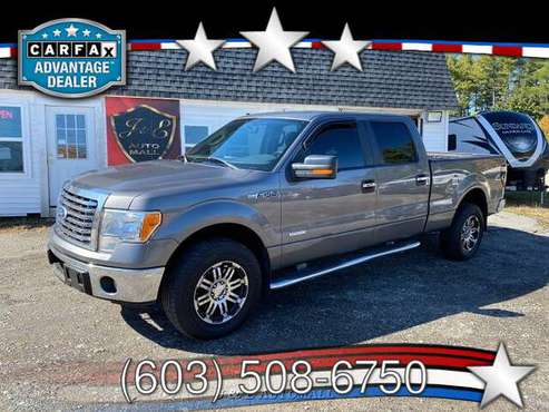 2011 Ford F-150 XLT SuperCrew 5.5-ft. Bed 4WD 6-Speed Automa - cars... for sale in Pelham, ME