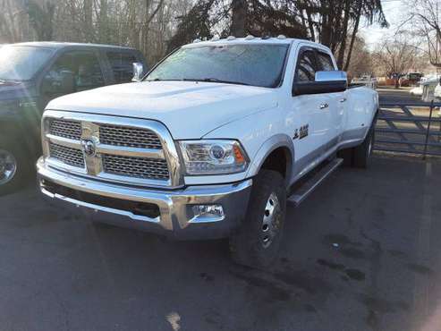 2015 Ram 3500 crew cab Dually, Lariat - - by dealer for sale in Klamath Falls, OR