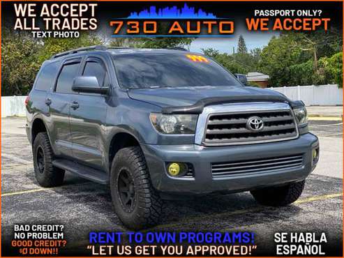 2008 Toyota Sequoia SR5 5 7L 2WD - - by dealer for sale in Hollywood, FL