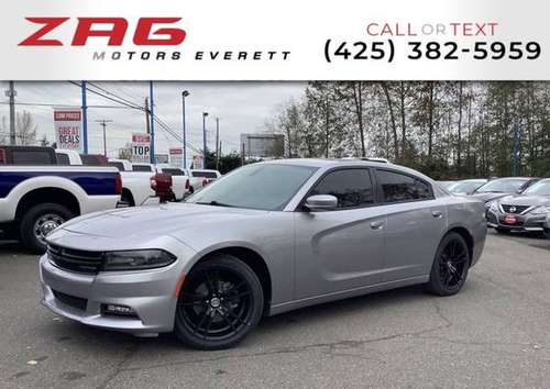 2016 Dodge Charger SXT - cars & trucks - by dealer - vehicle... for sale in Everett, WA