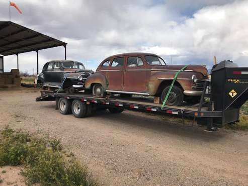 2 1948 Plymouth - cars & trucks - by owner - vehicle automotive sale for sale in Belen, NM