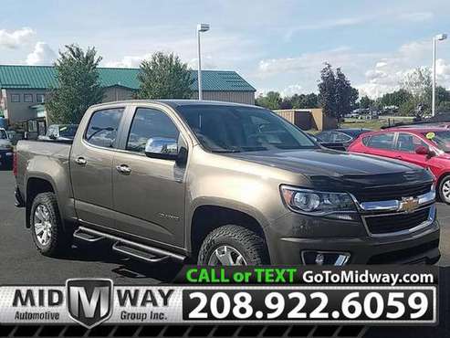 2016 Chevrolet Chevy Colorado LT - SERVING THE NORTHWEST FOR OVER 20... for sale in Post Falls, ID